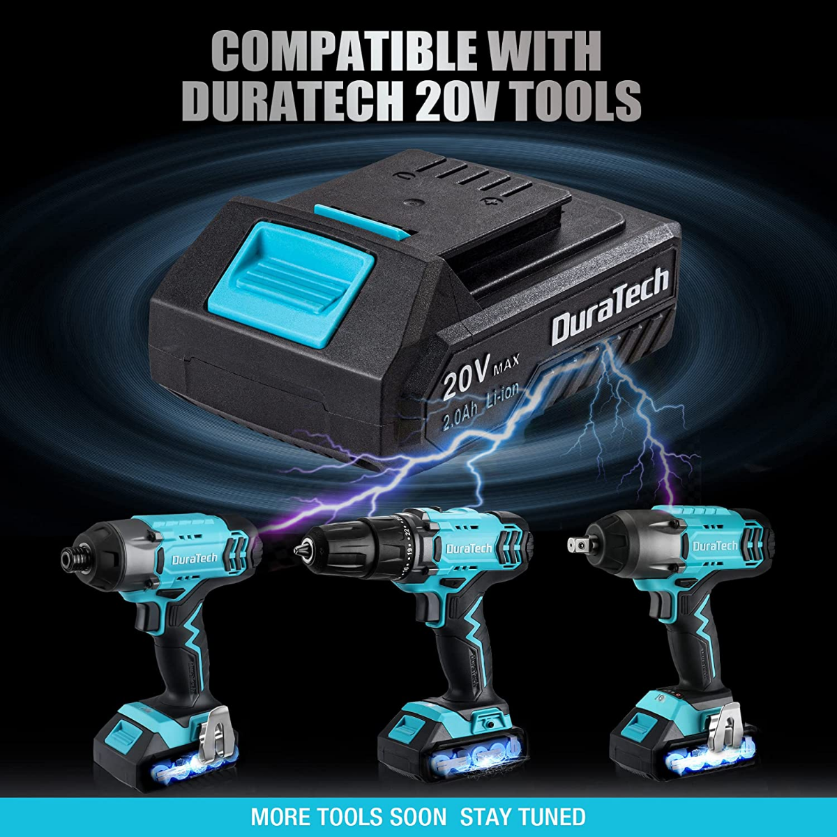 DURATECH 20V Cordless Impact Wrench