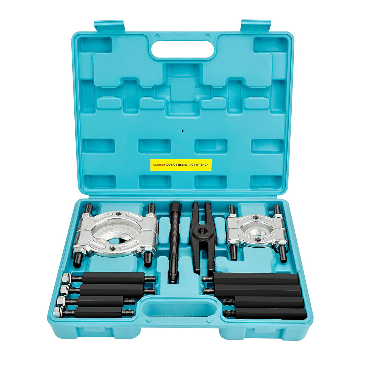 DURATECH 12-Piece Bearing Puller Set Including Storage Case