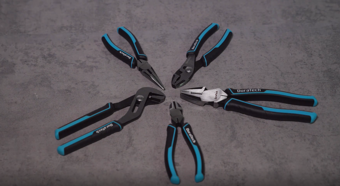 5PCS Pliers with Rolling Pouch 